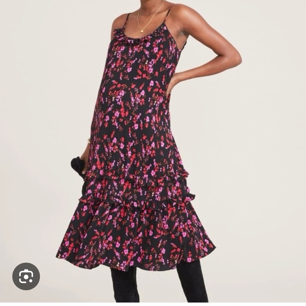 Hatch maternity Yuni midi dress, size 3/US 10-12